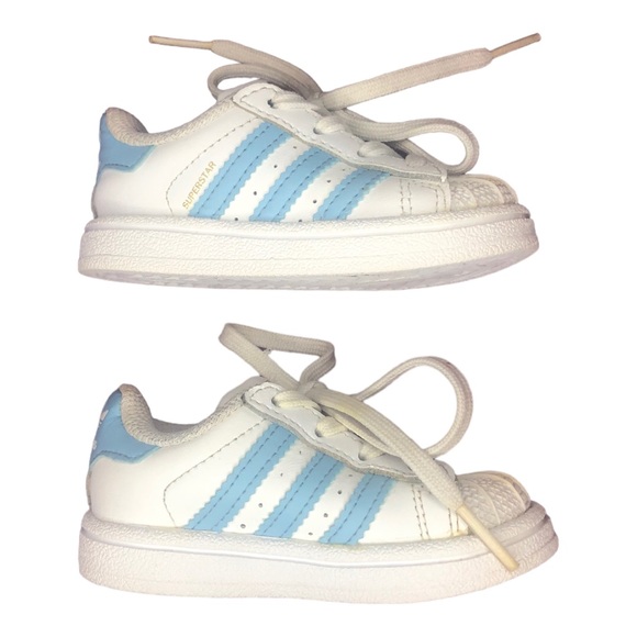 TODDLER ADIDAS SUPERSTAR SHELL Size 4K - Picture 3 of 8